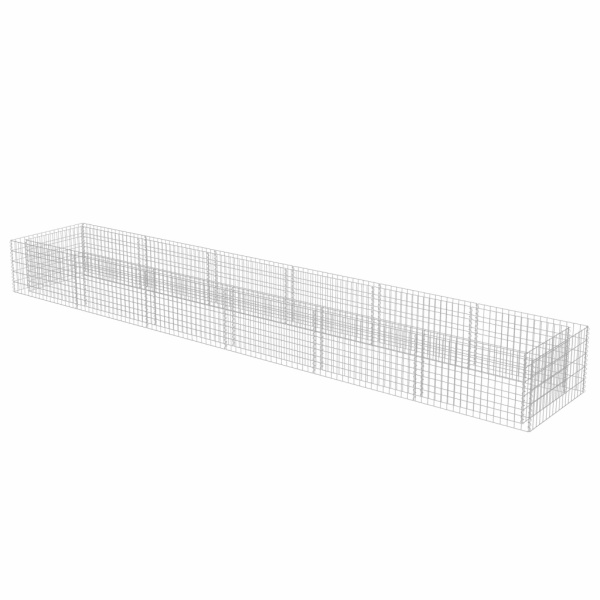 Strat Inălțat Gabion 540 x 90 x 50 cm Oțel Galvanizat 143555